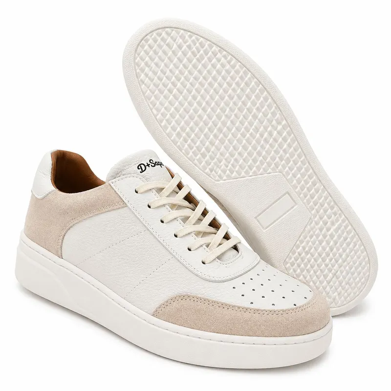 Sapato modelo Antartida Creme Off